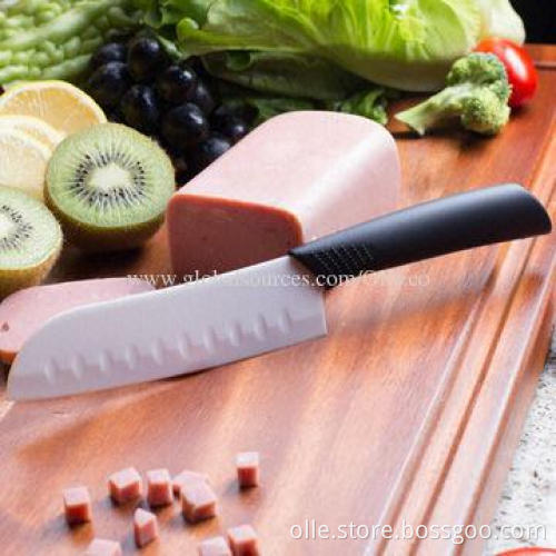 5" Japanese Ceramic Sushi Knife, Non-stick Blade